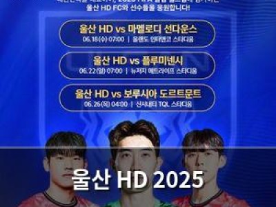 울산 HD 2025 클럽월드컵 출전 소식에 팬들 환호
